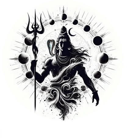 Shiva T-Shirt Mahakaal Our Protector Graphic Cotton T-Shirt for Men 🔱🔱🔱