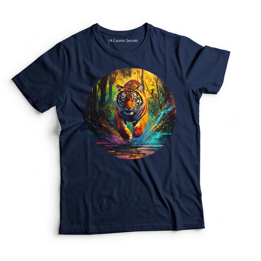 Tiger T-Shirt for Women Cotton Noble Spirit