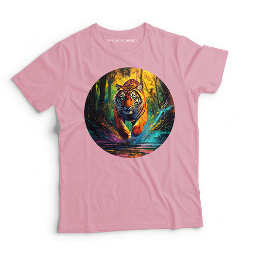 Tiger T-Shirt for Kids Cotton Noble Spirit