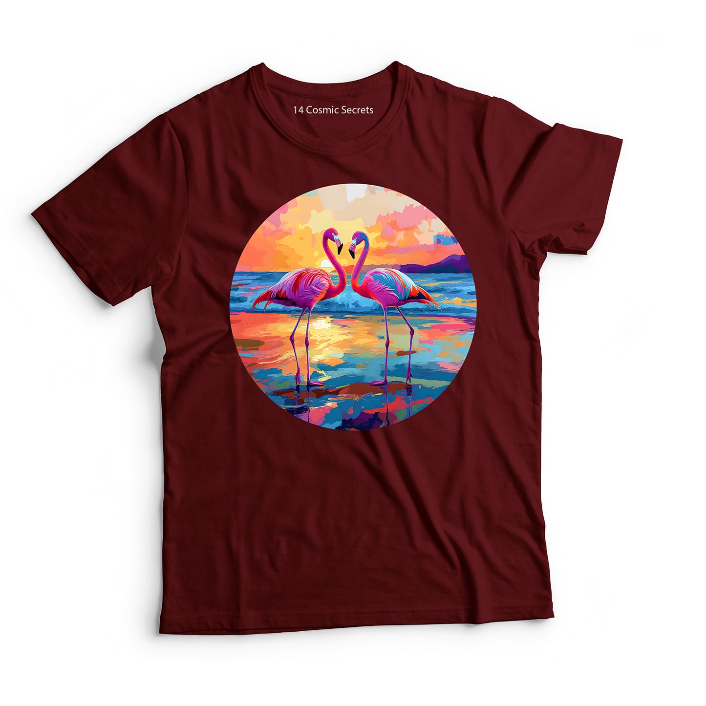 Flamingo T-Shirt for Kids Cotton Regal Caribbean