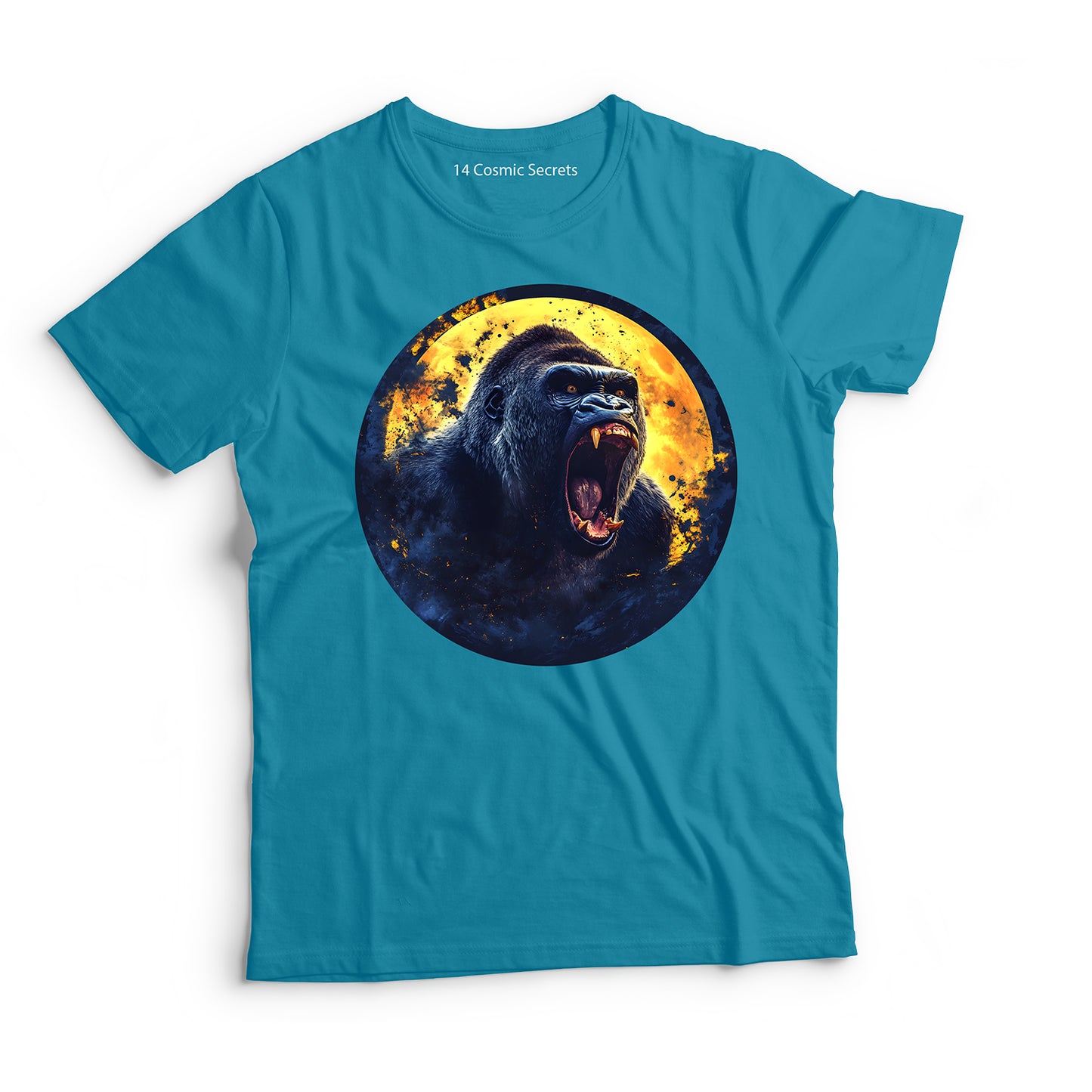 Gorilla T-Shirt for Kids Cotton Silent King