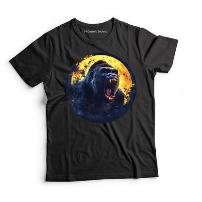 Gorilla T-Shirt for Kids Cotton Silent King