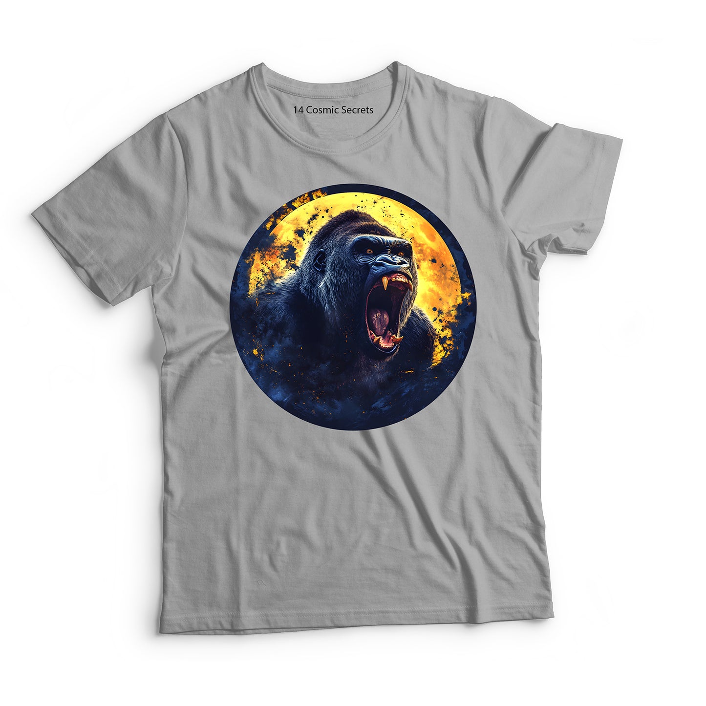 Gorilla T-Shirt for Kids Cotton Silent King