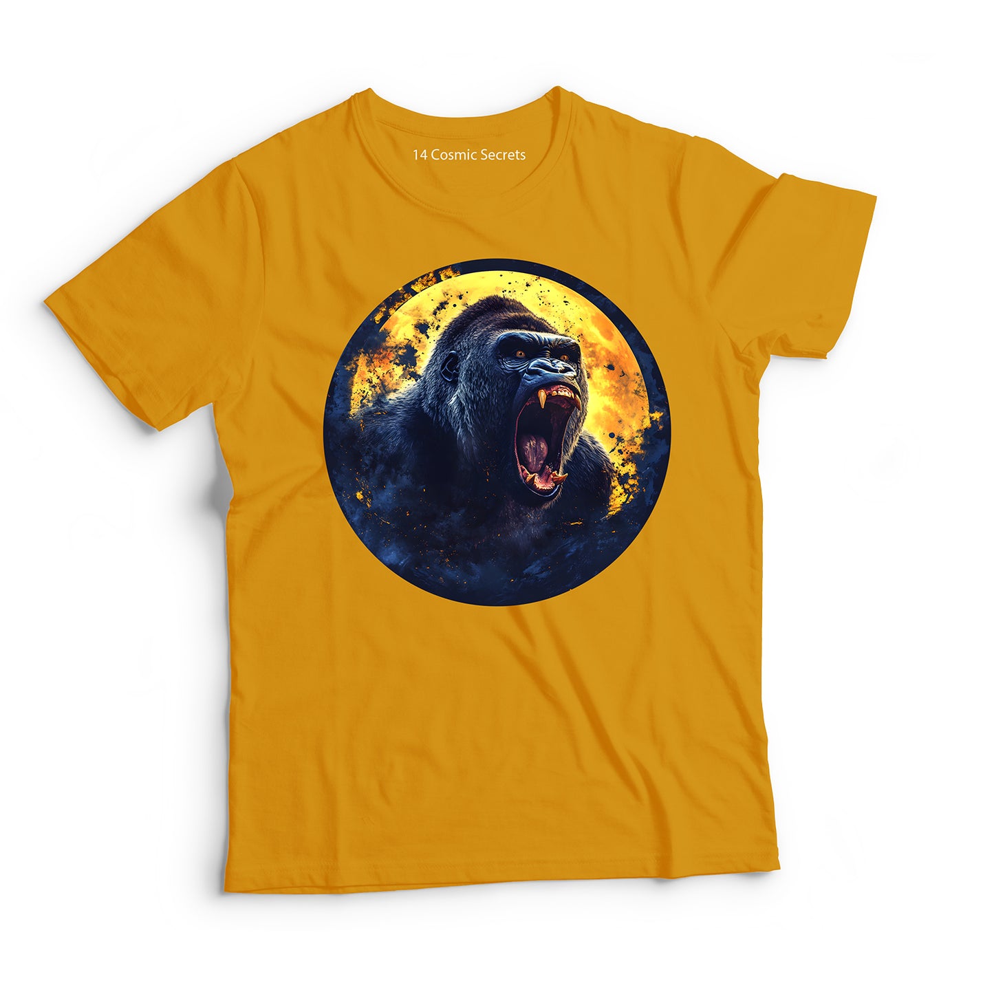 Gorilla T-Shirt for Kids Cotton Silent King