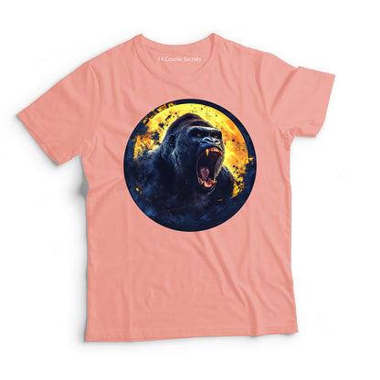 Gorilla T-Shirt for Women Cotton Silent King