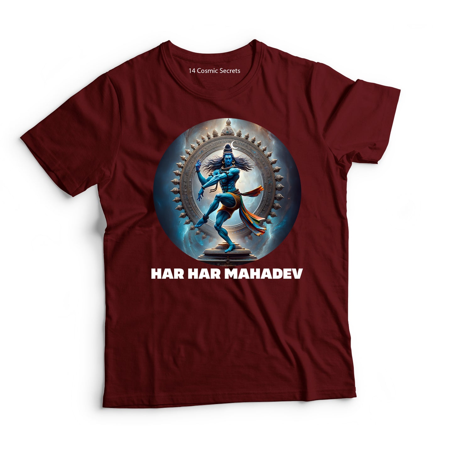 Shiva's Tandav Graphic Printed Cotton T-Shirt for Men Trinity Collection T-Shirt  🔱🔱🔱