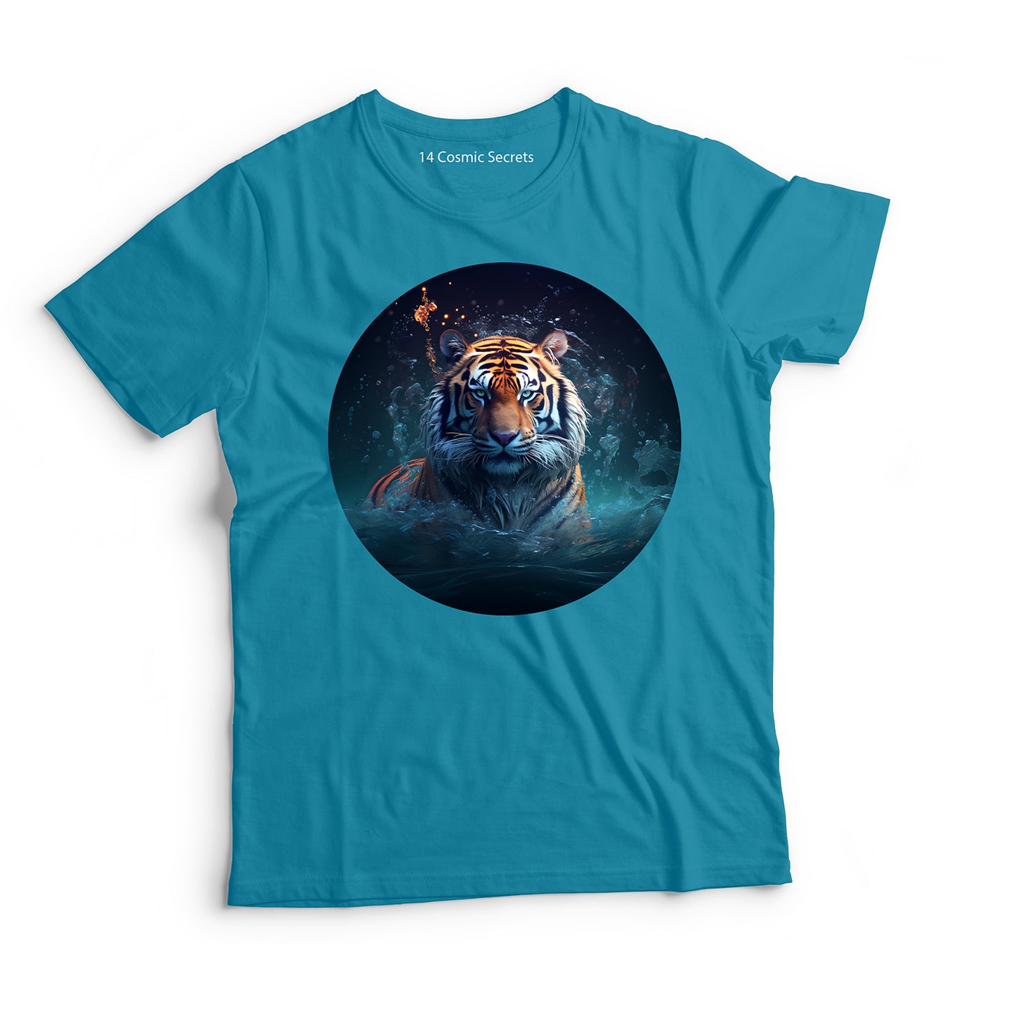 Tiger T-Shirt for Men Cotton Swift Silent