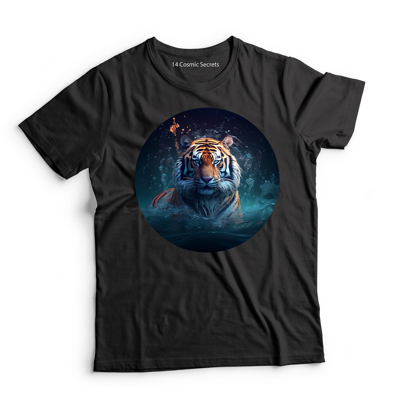 Tiger T-Shirt for Men Cotton Swift Silent