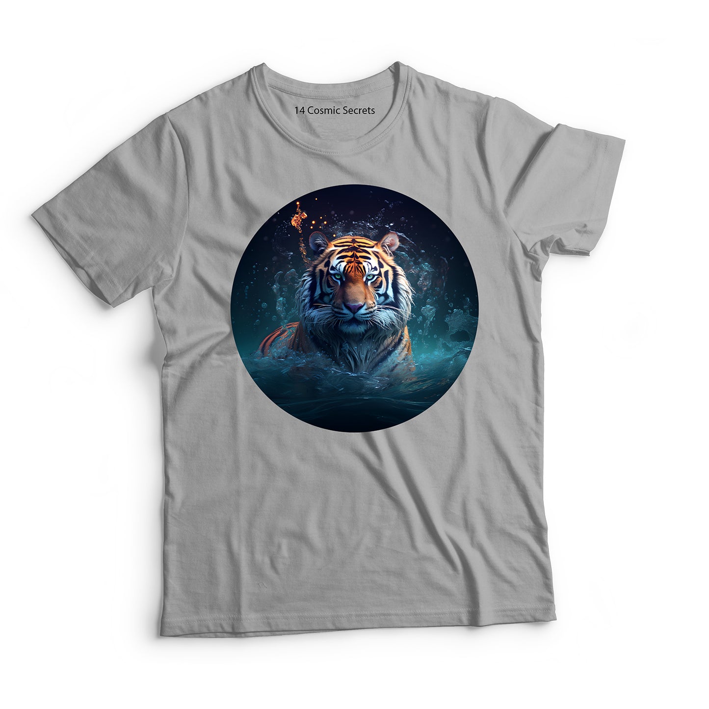 Tiger T-Shirt for Men Cotton Swift Silent