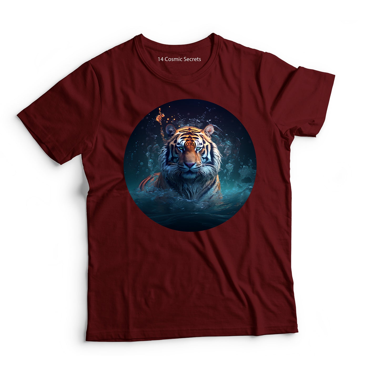 Tiger T-Shirt for Men Cotton Swift Silent