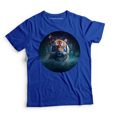 Tiger T-Shirt for Men Cotton Swift Silent