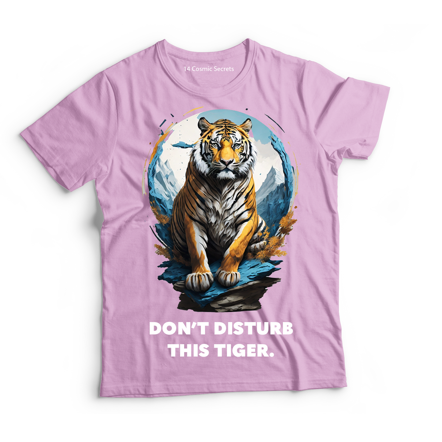 Don’t Disturb this Tiger Graphic Printed T-Shirt  Cotton T-Shirt Magnificence of India T-Shirt 🐯🐯🐯🐯🐯