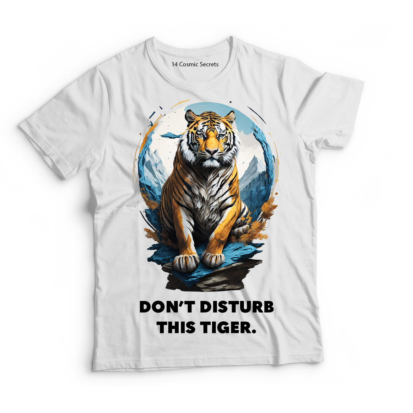 Don’t Disturb this Tiger Graphic Printed T-Shirt  Cotton T-Shirt Magnificence of India T-Shirt 🐯🐯🐯🐯🐯