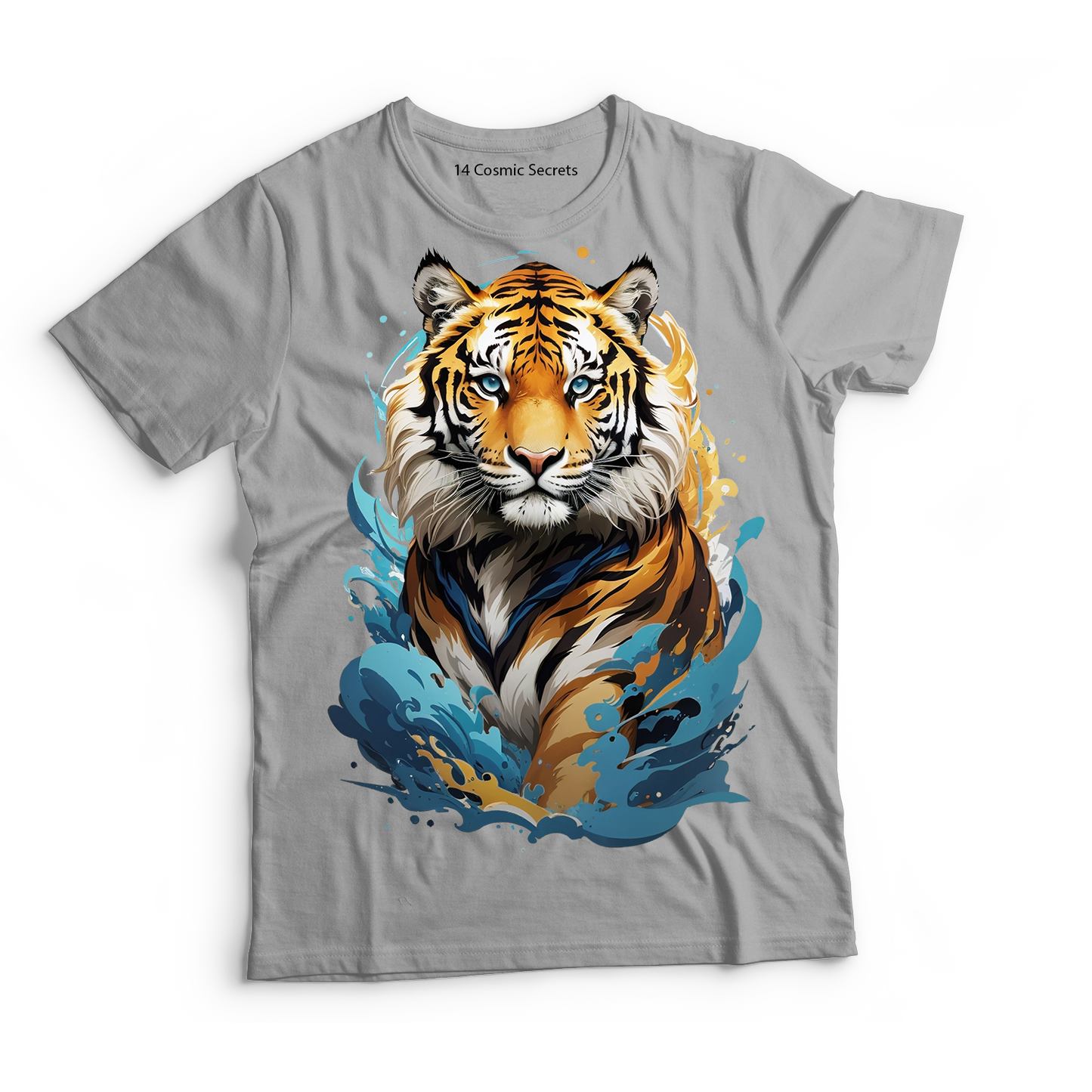 Bengal Stripes Statement Tee Graphic Printed T-Shirt  Cotton T-Shirt Magnificence of India T-Shirt