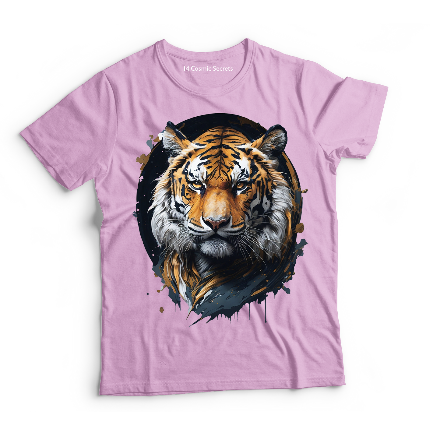 Majestic Tiger Emblem Shirt Graphic Printed T-Shirt  Cotton T-Shirt Magnificence of India T-Shirt