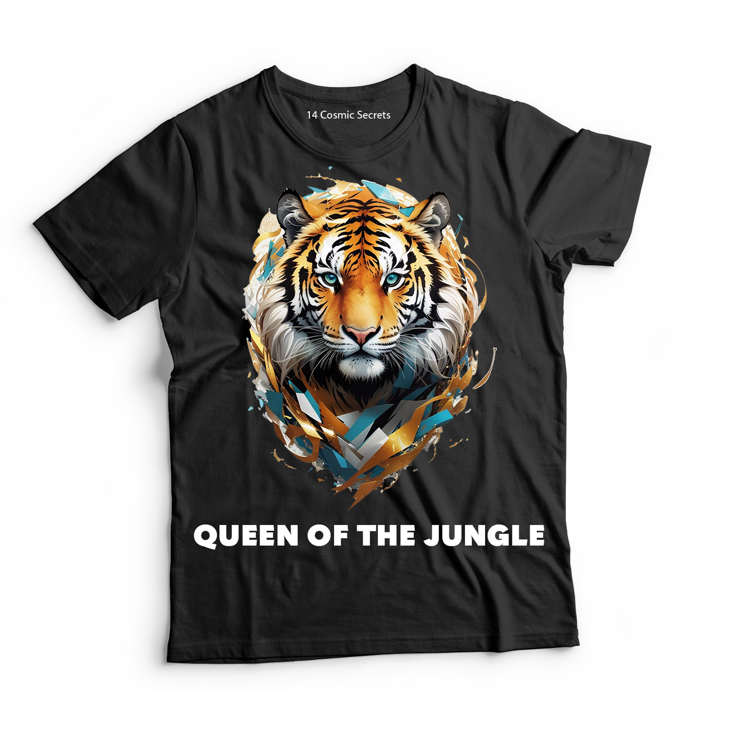 King of the Jungle Graphic Printed T-Shirt  Cotton T-Shirt Magnificence of India T-Shirt 🐯🐯🐯🐯🐯