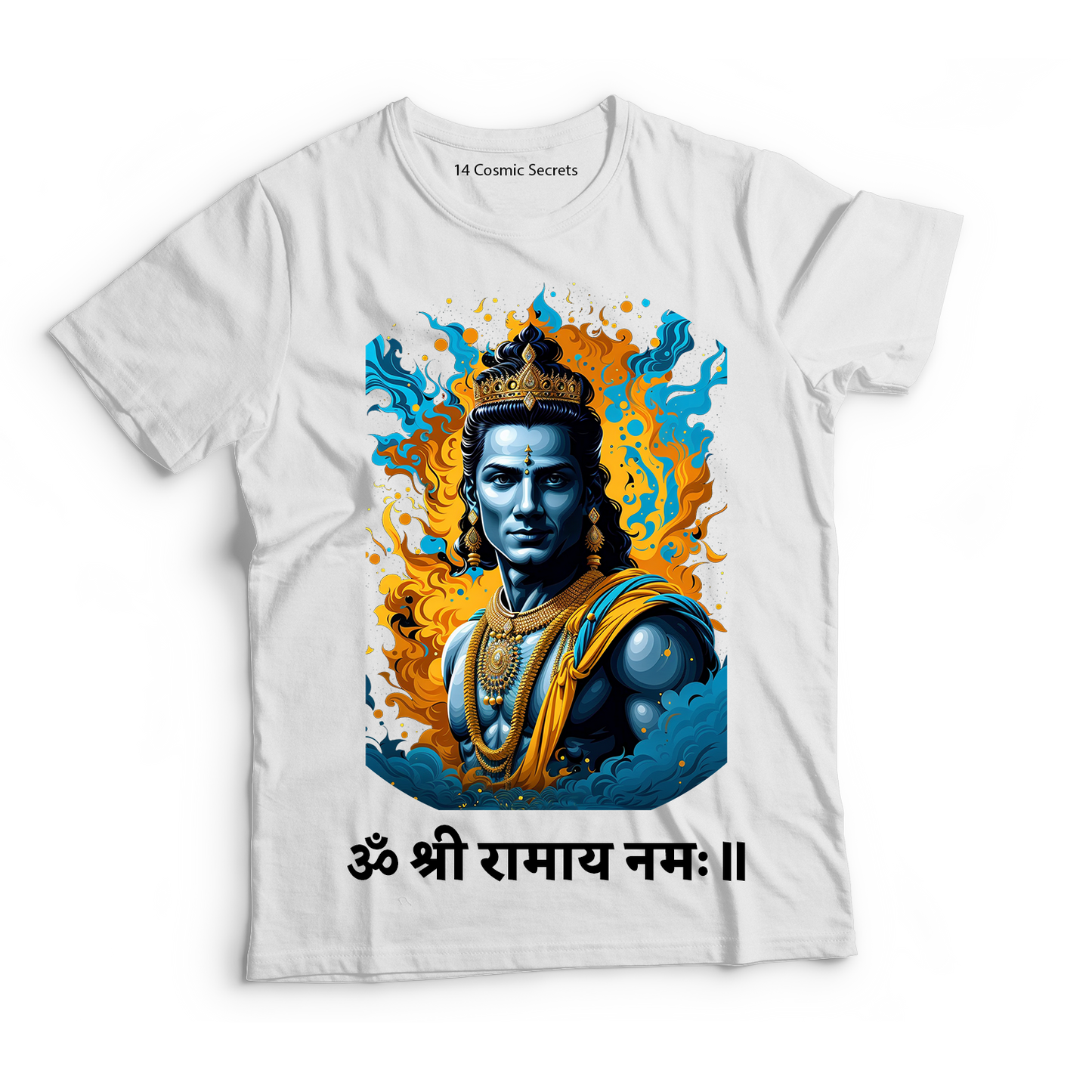 Rama: The Epic Hero Tee Graphic Printed T-Shirt for Men Cotton T-Shirt Original Super Heroes of India T-Shirt