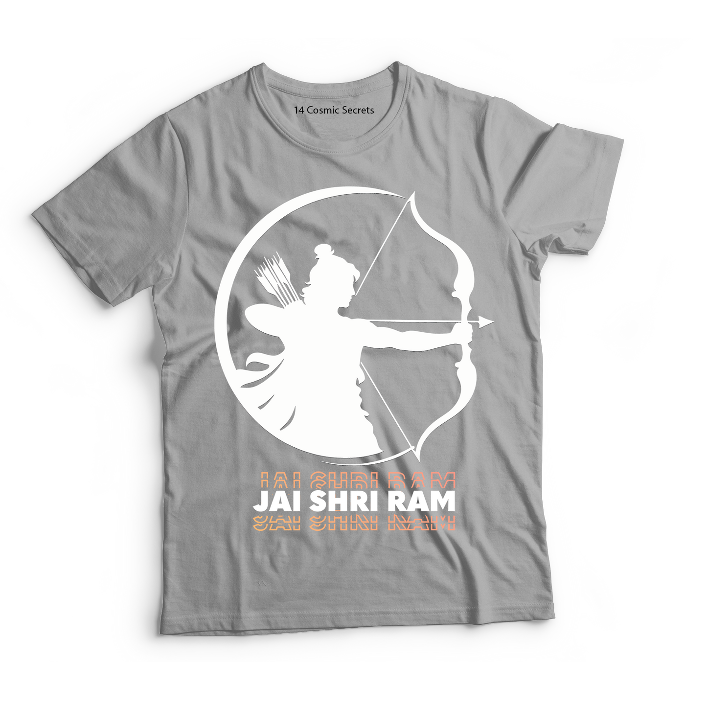 Devotee of Lord Shri Rama Graphic Printed T-Shirt for Men Cotton T-Shirt Original Super Heroes of India T-Shirt